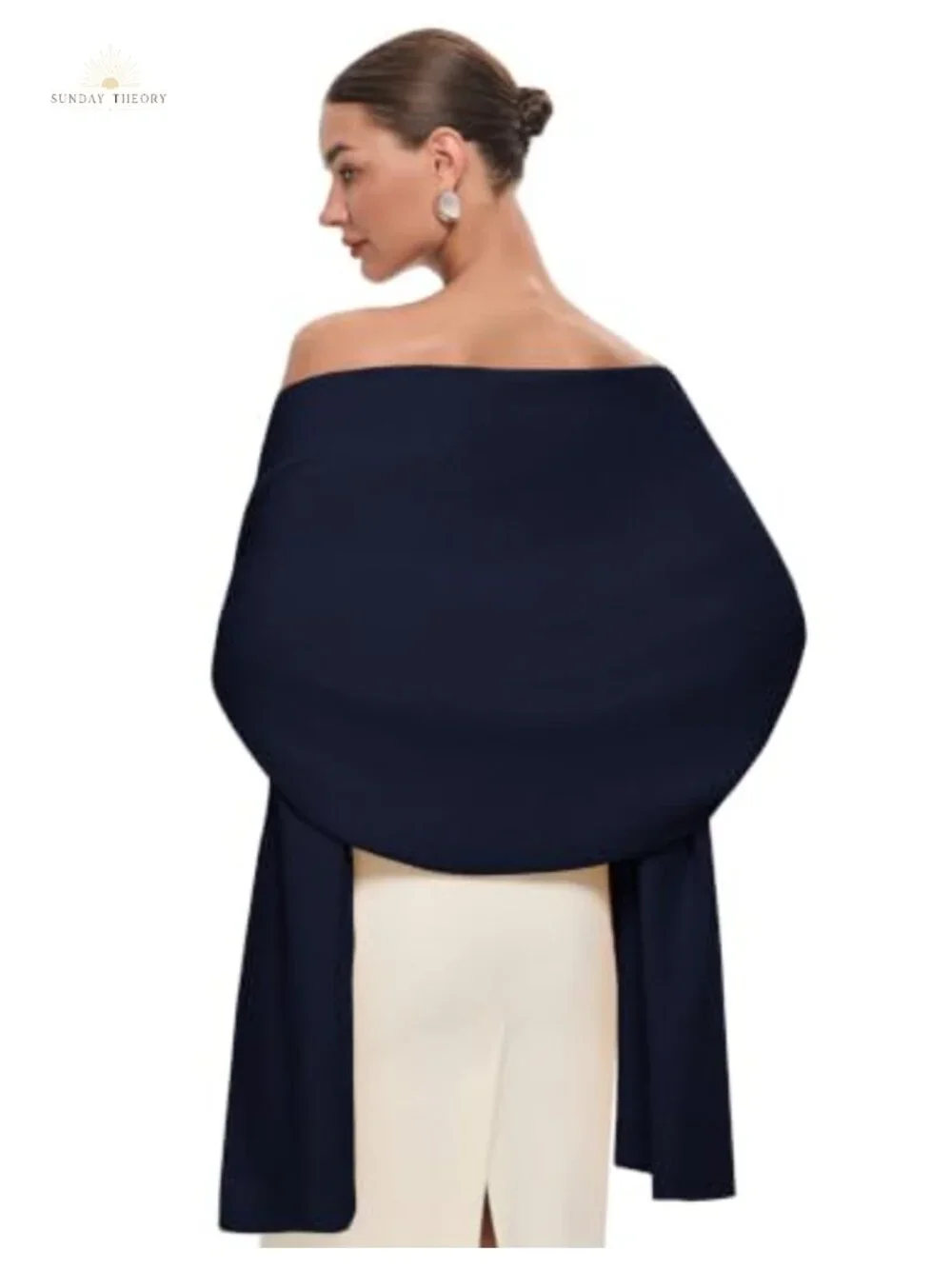 Thick Warm Pashmina Shawl Wrap Wedding Bridal Evening Winter Scarf
